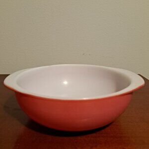 Vintage Pyrex Pink Flamingo 2 Quart Mixing Bowl Casserole Dish 024